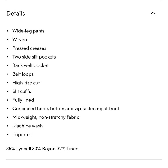 Anine Bing Lyra Trouser size 0 NWT - Picture 10 of 10